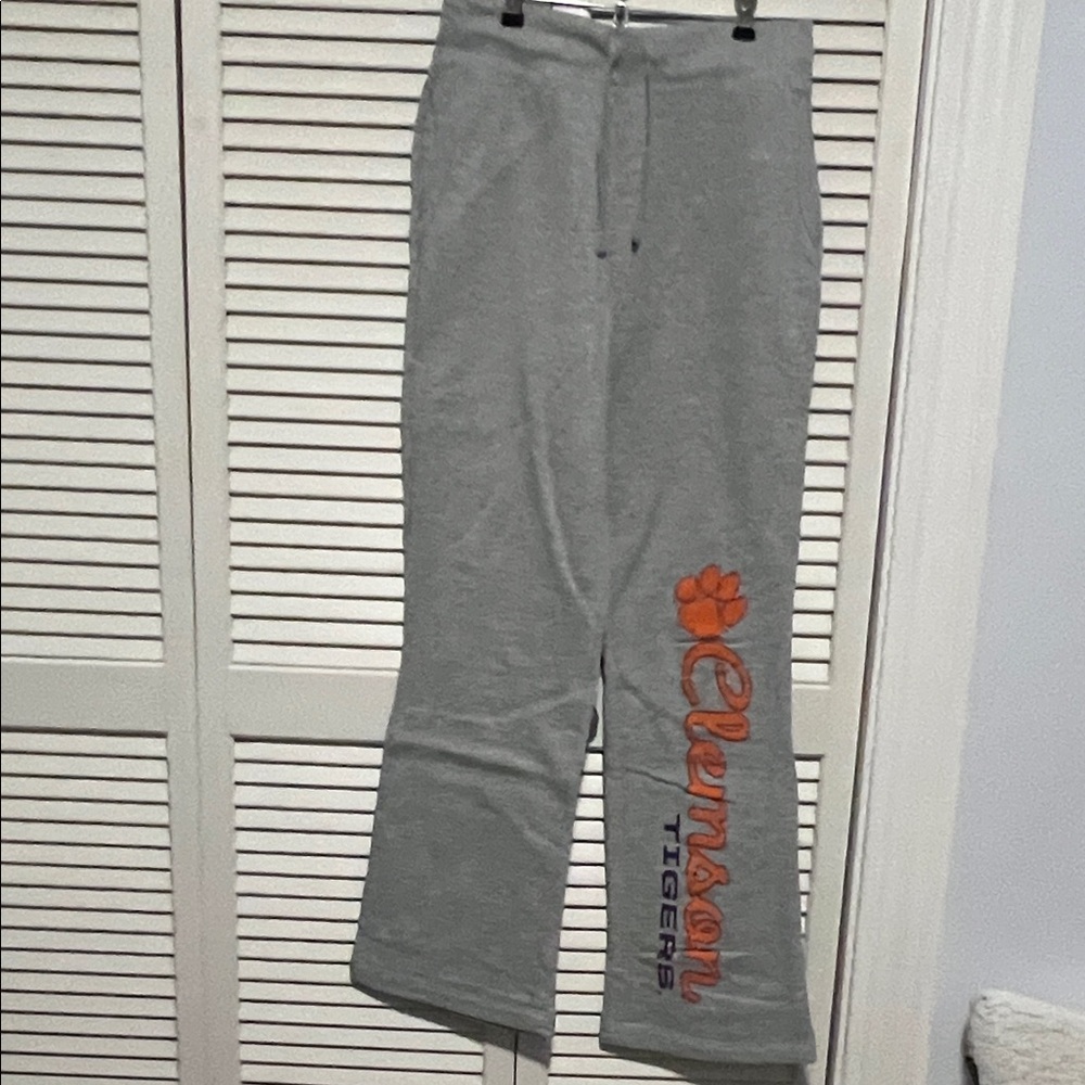 Gray Clemson Sweatpants